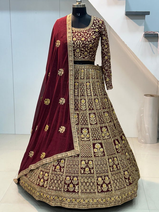 Nikaah The Wedding Vibes Vol 1 By Anantesh Bridal Lehenga Choli Collection